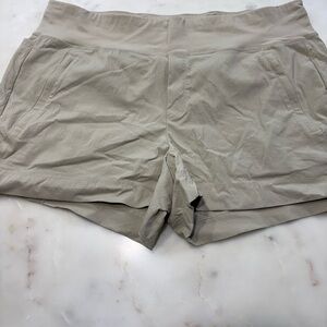 Athleta Trekkie North Tan Shorts